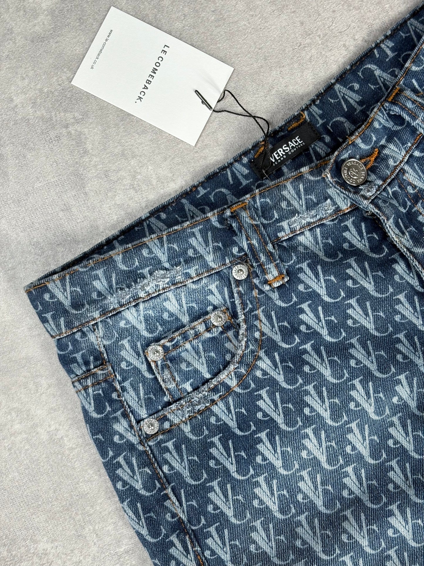 Versace Jeans Couture Denim Capris