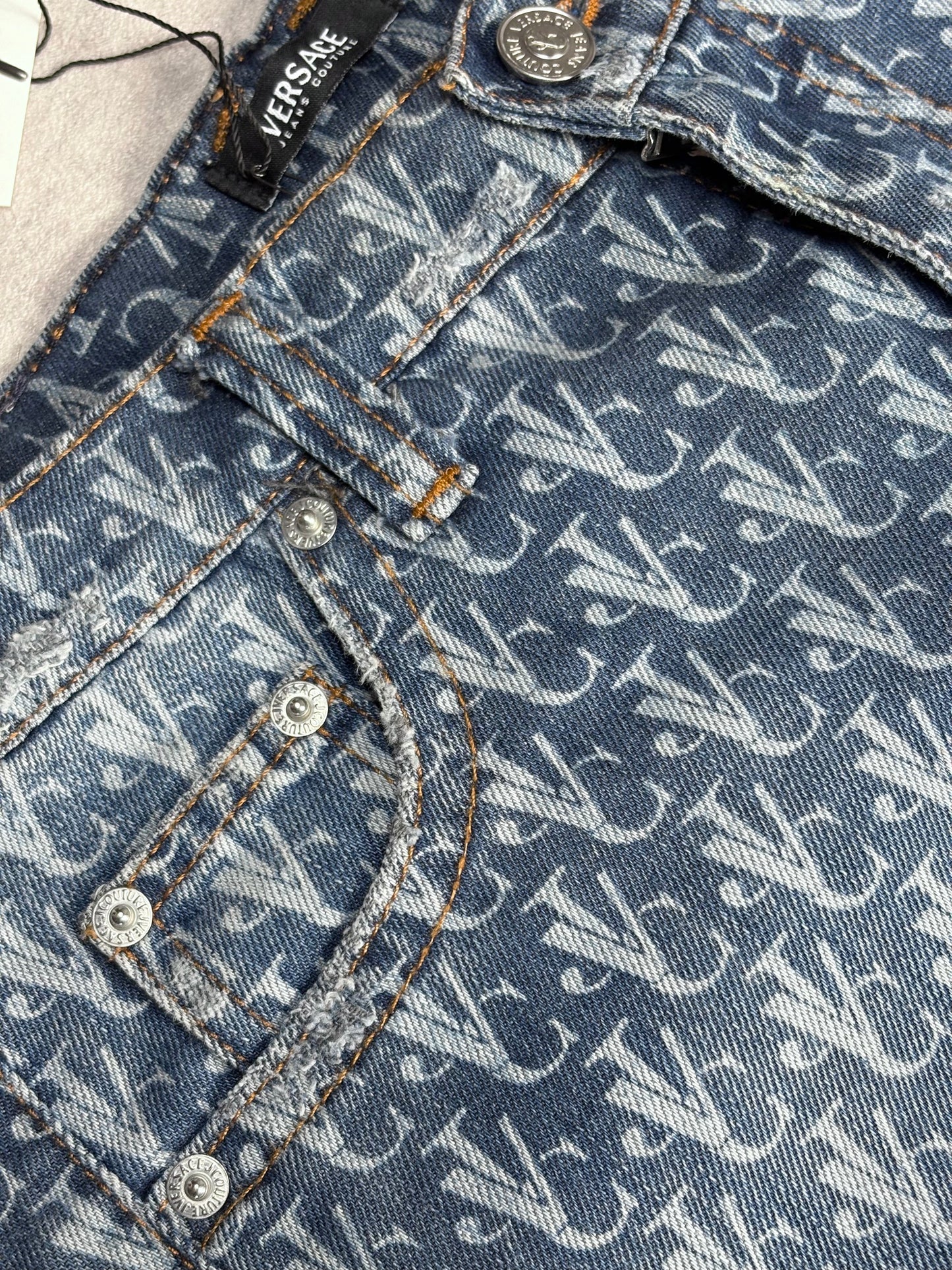Versace Jeans Couture Denim Capris