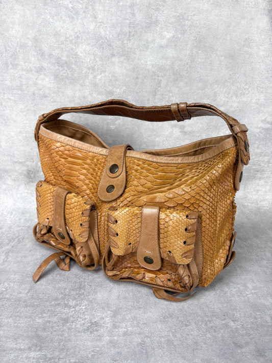 Chloe Silverado Python Bag