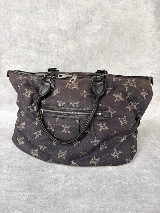 Celine Dark Denim Tote Bag