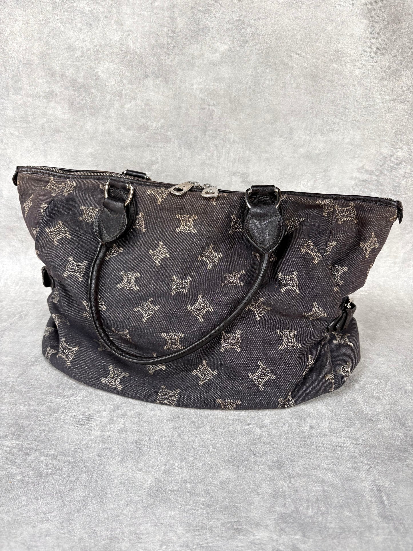 Celine Dark Denim Tote Bag