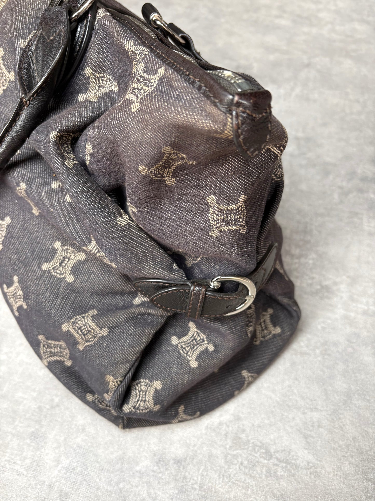 Celine Dark Denim Tote Bag