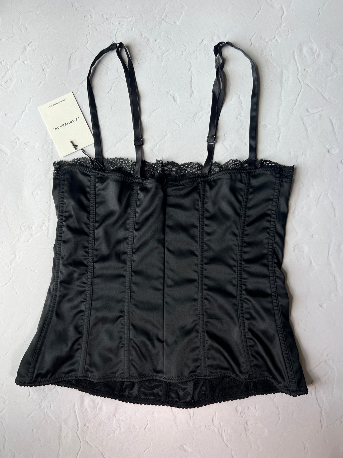 D&G Satin and Lace Corset