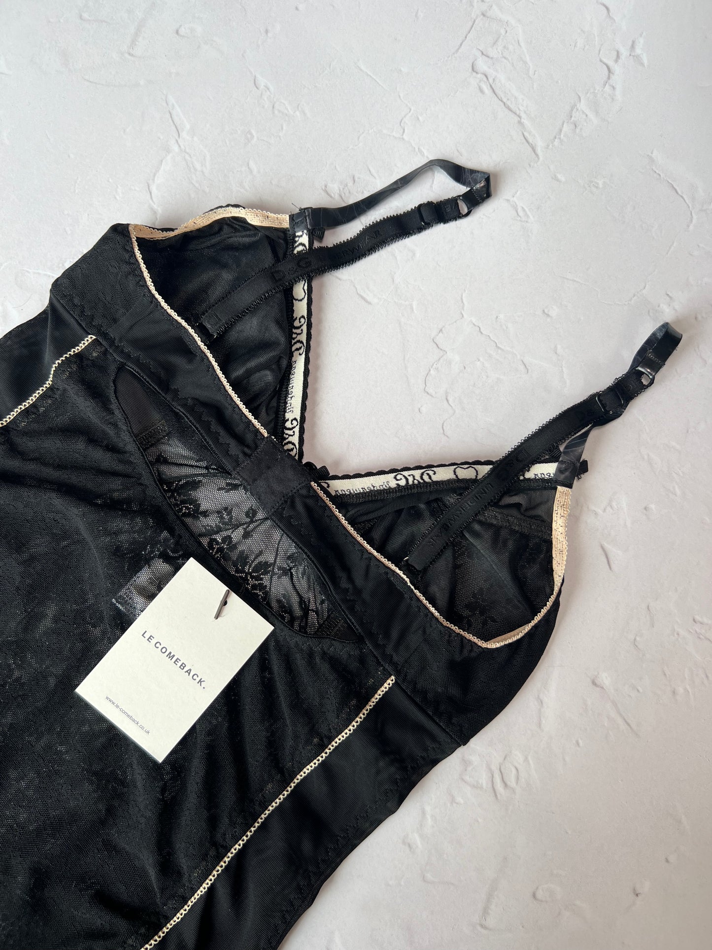 D&G Mesh and Lace Cami Dress