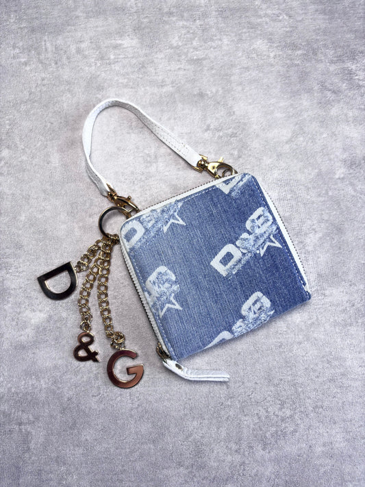 D&G Denim Micro Mini Purse