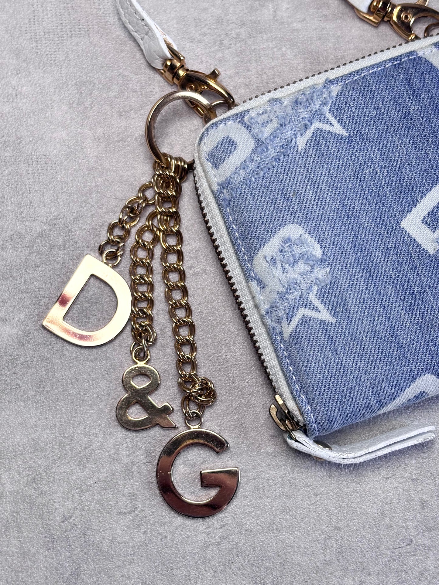 D&G Denim Micro Mini Purse
