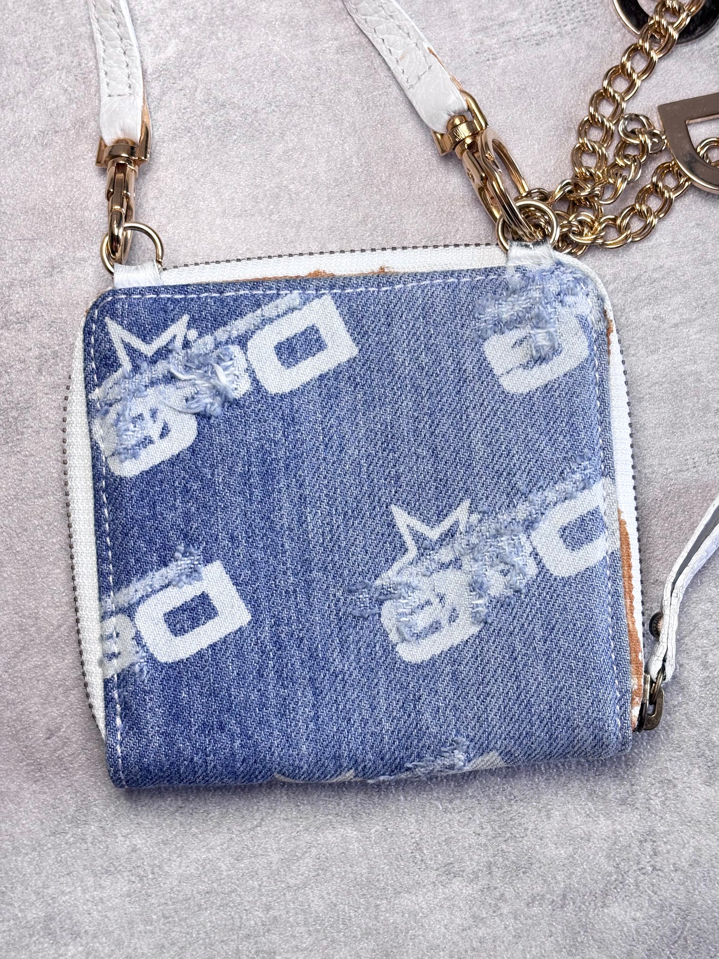 D&G Denim Micro Mini Purse