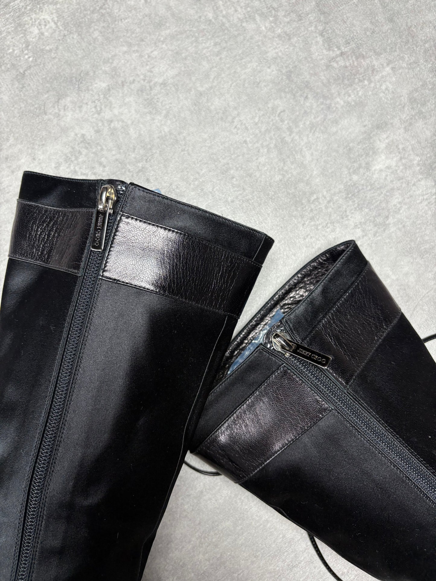 Jimmy Choo Diamante Chain Boots