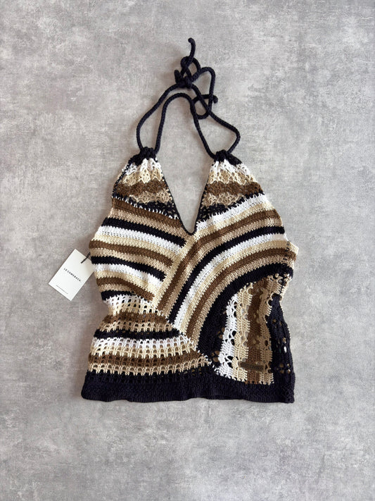 Cavalli Crochet Halter Neck