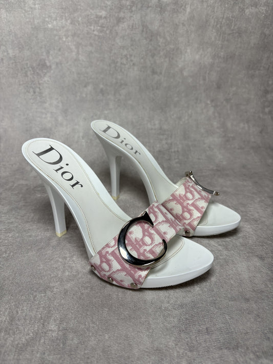 Dior Oblique Monogram Mules