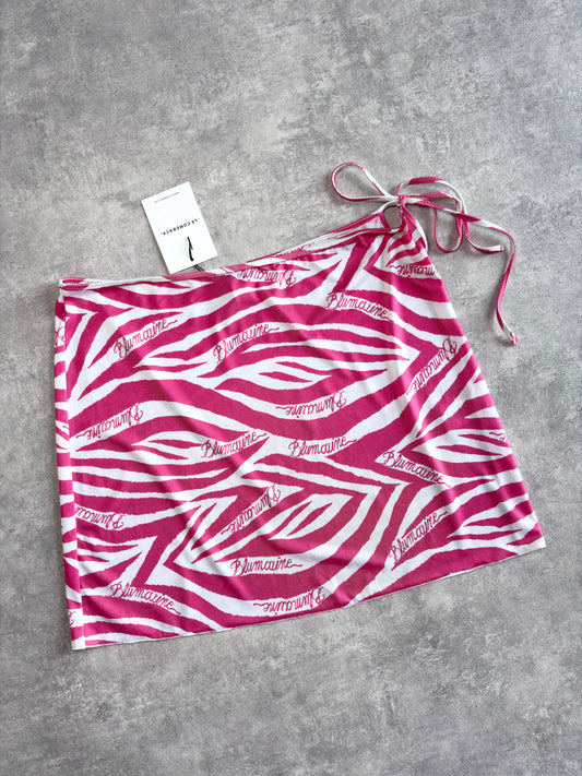 Blumarine Zebra Mini Skirt