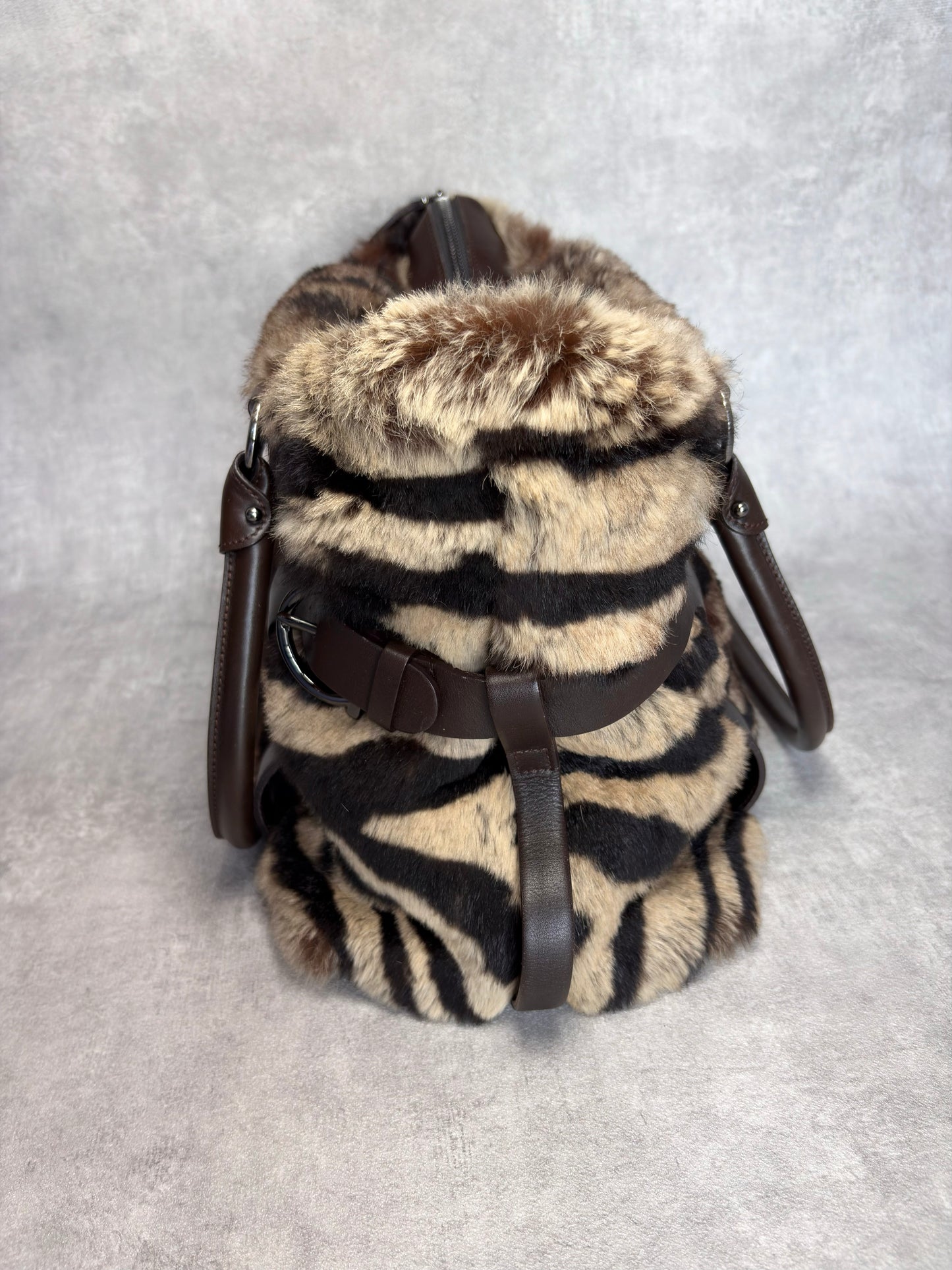 Ferragamo Fur Tote Bag