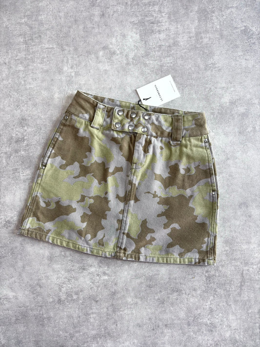 Diesel Camo Print Skirt