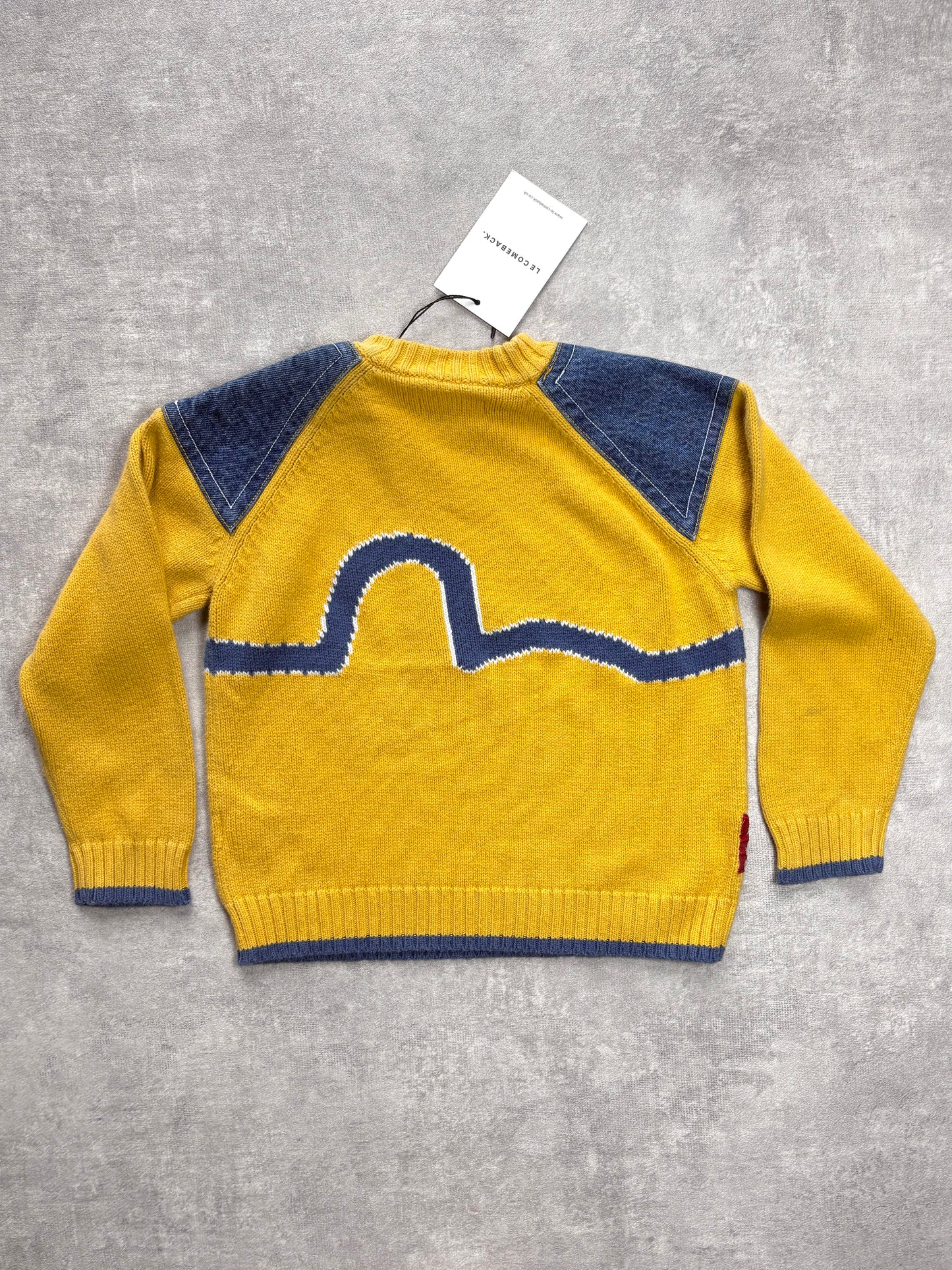 Evisu Kids Yellow Knit