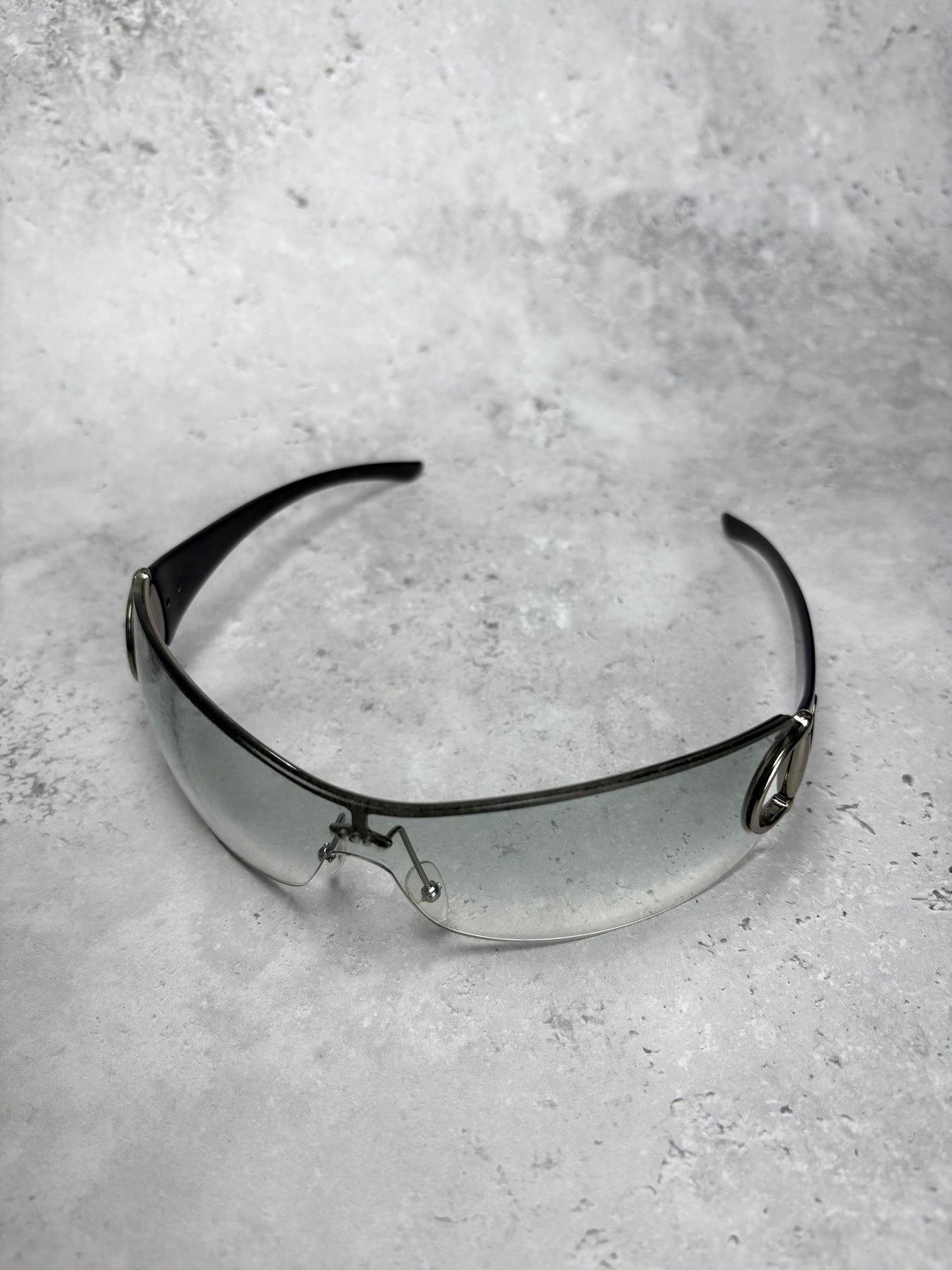 Gucci Grey Horsebit Sunglasses