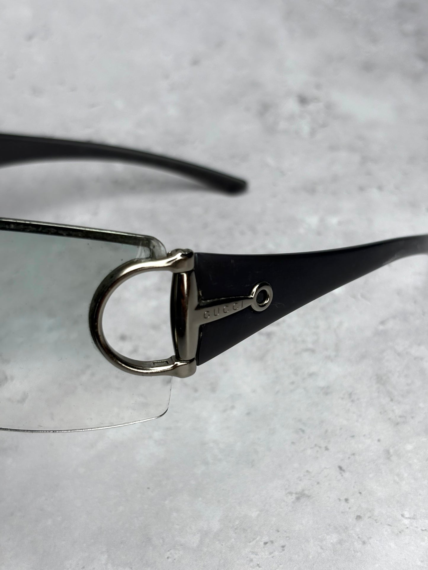 Gucci Grey Horsebit Sunglasses