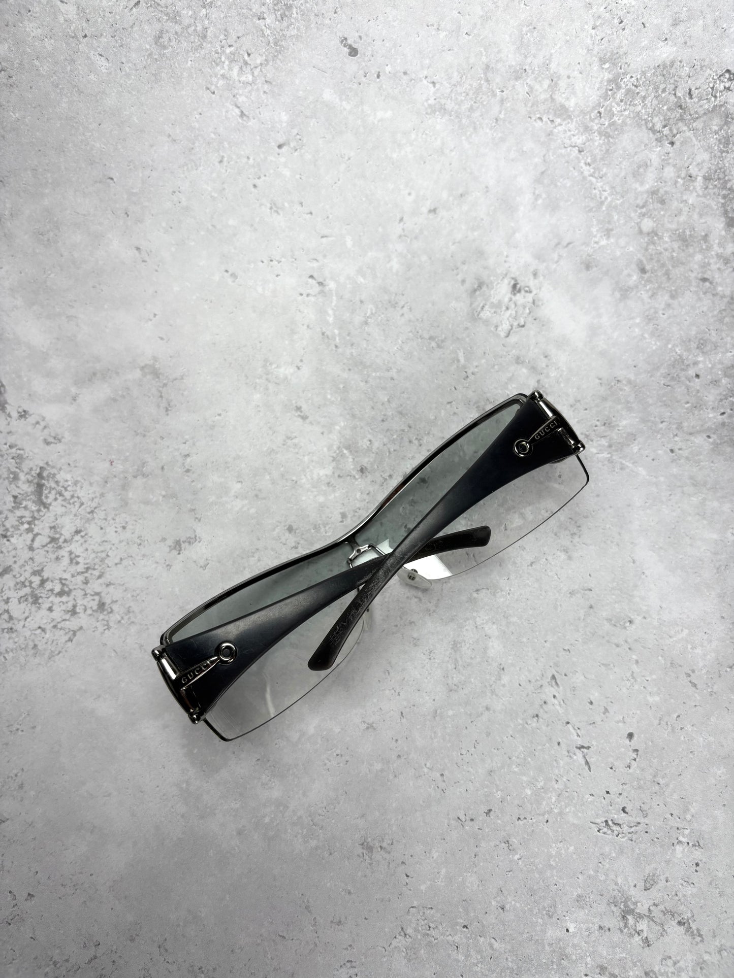 Gucci Grey Horsebit Sunglasses