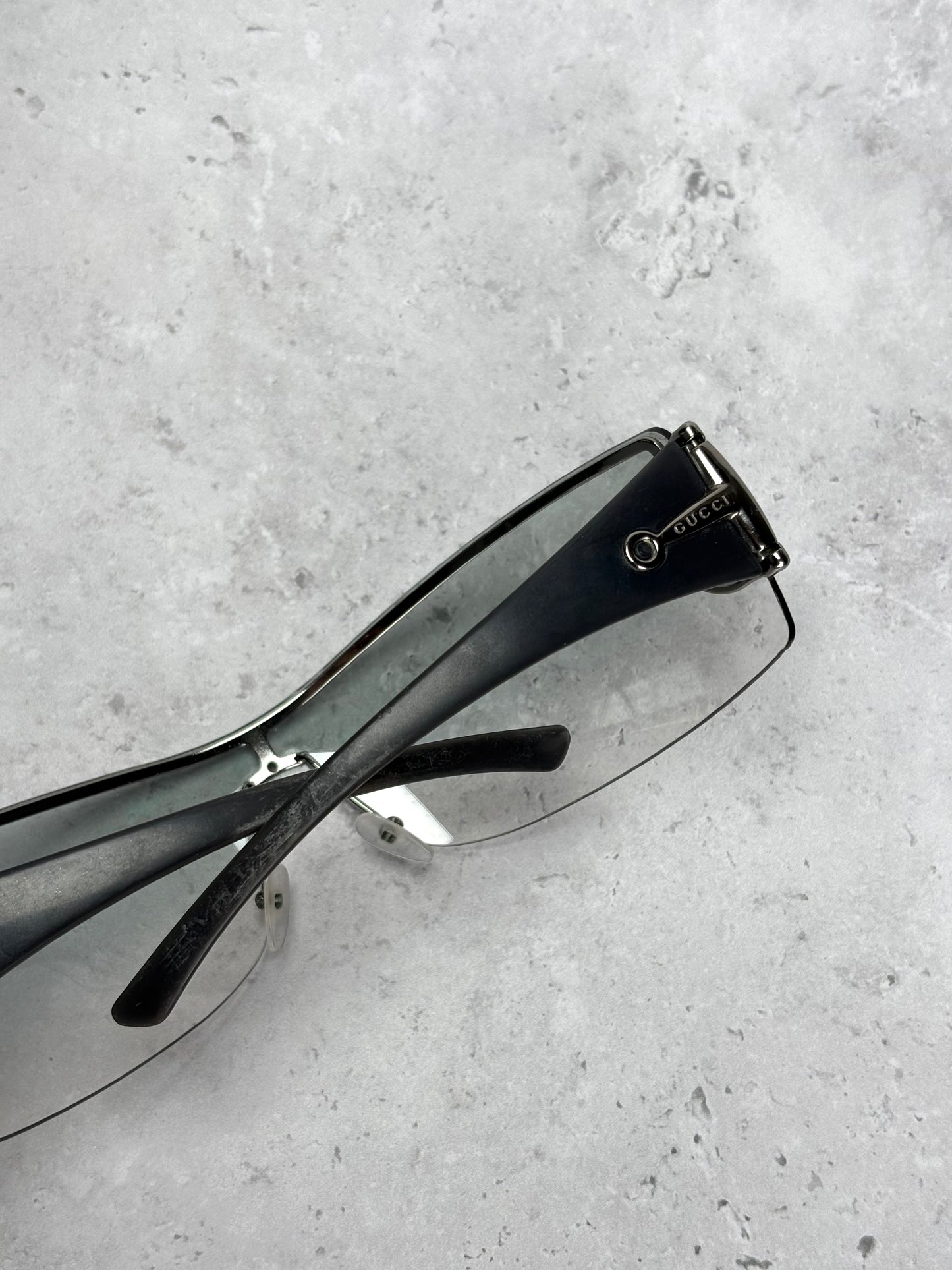 Gucci Grey Horsebit Sunglasses
