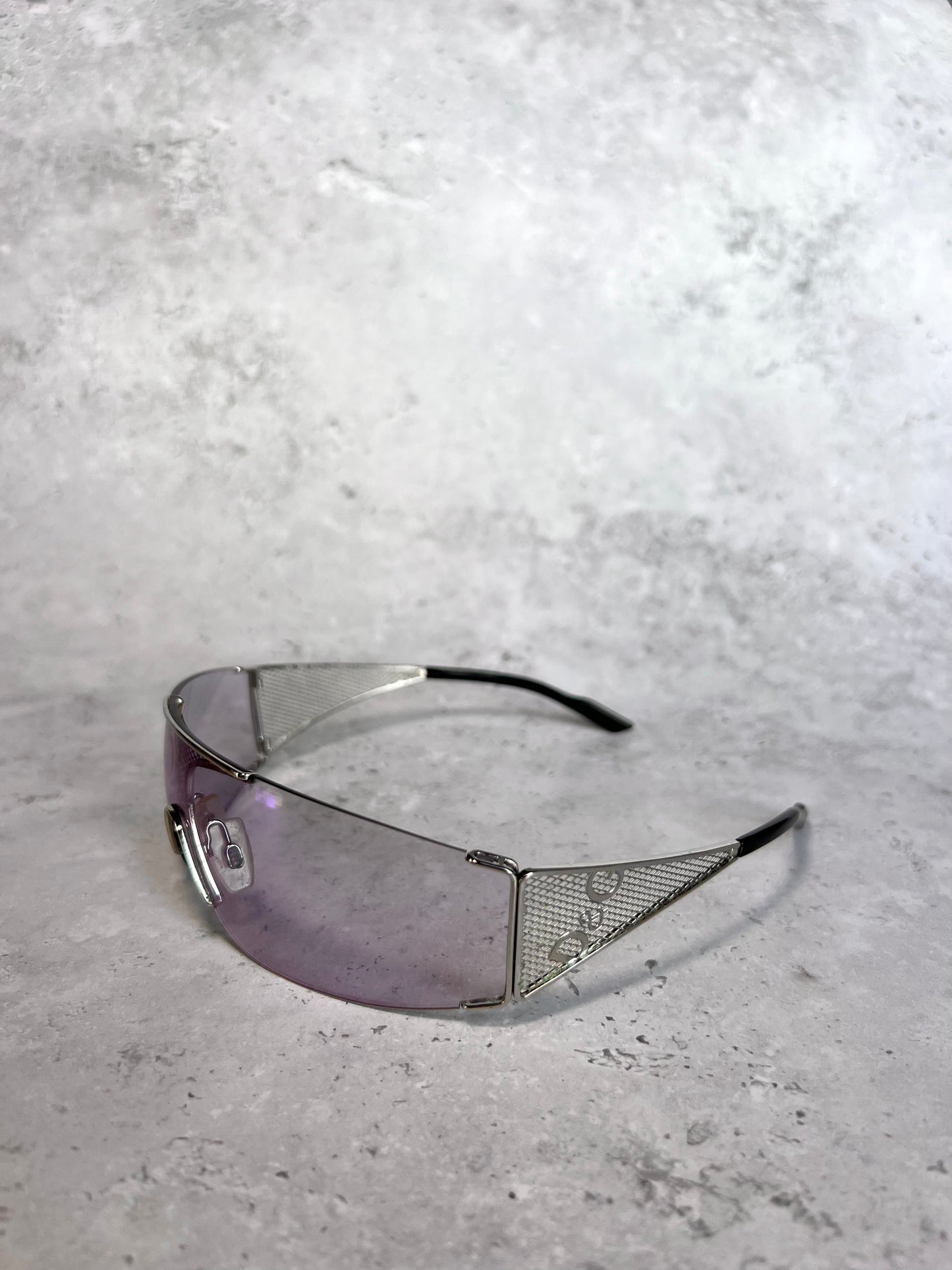 D&G Purple Metal Mesh Sunglasses