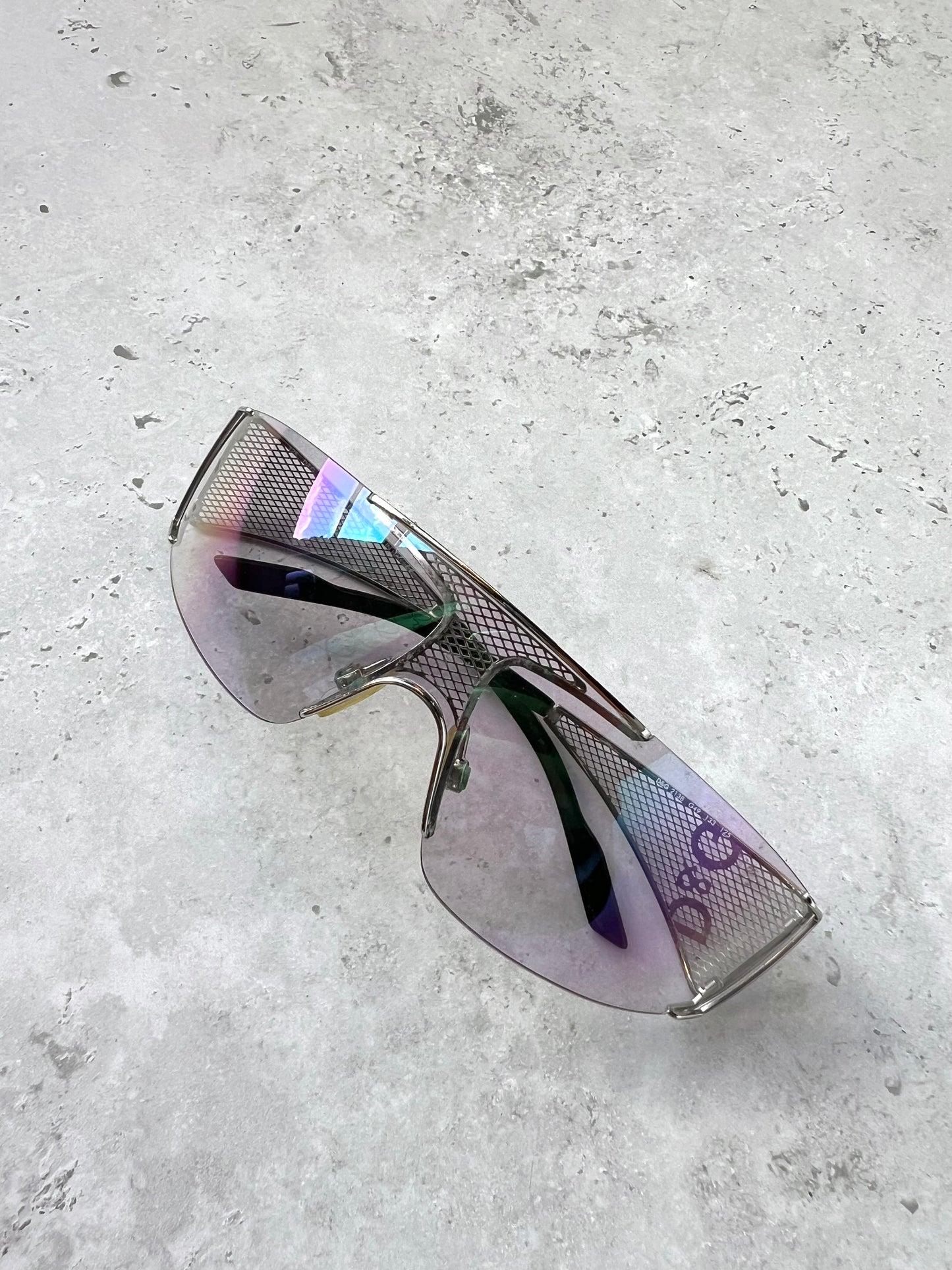 D&G Purple Metal Mesh Sunglasses