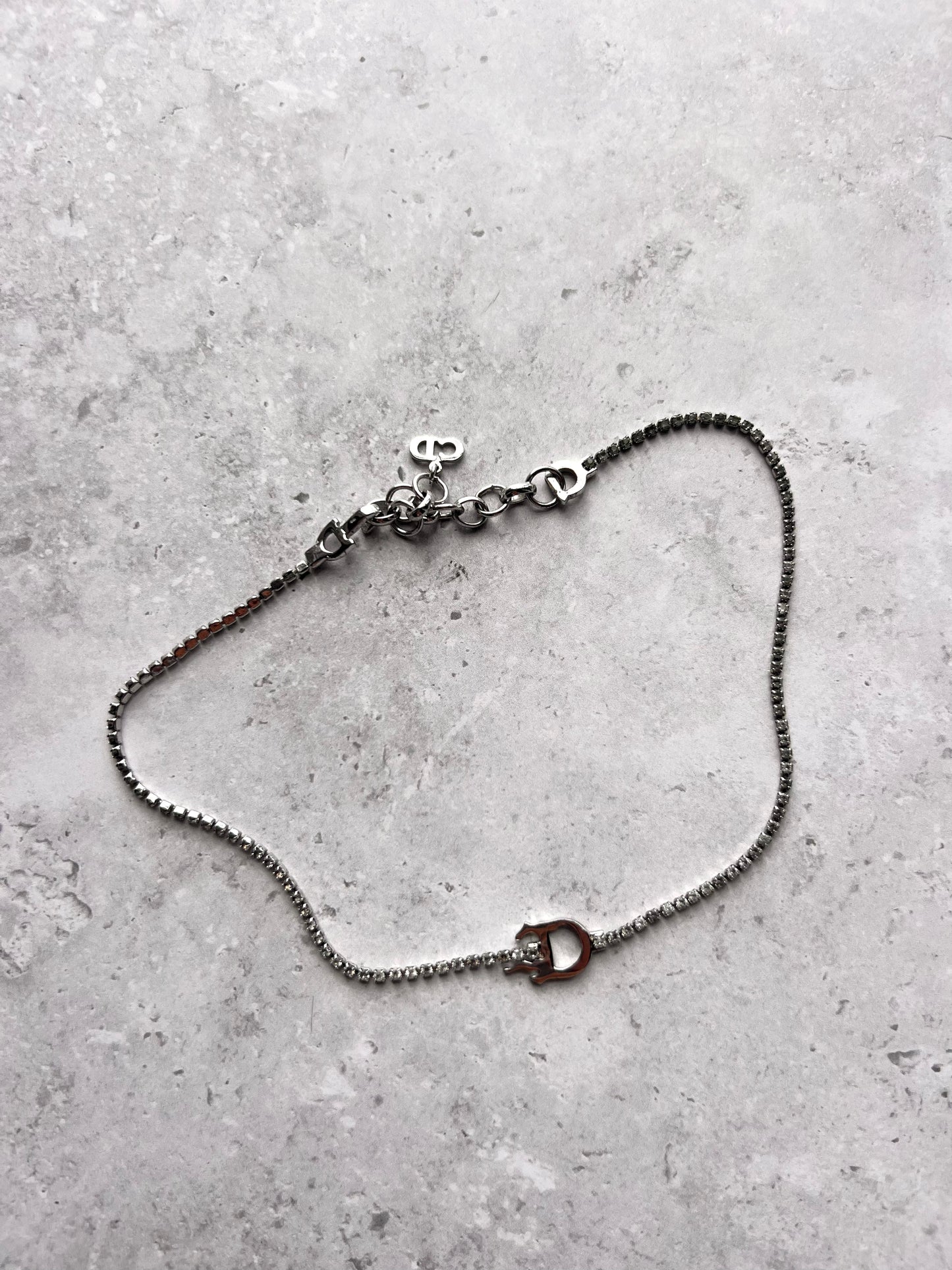 Dior Diamante Flames Choker