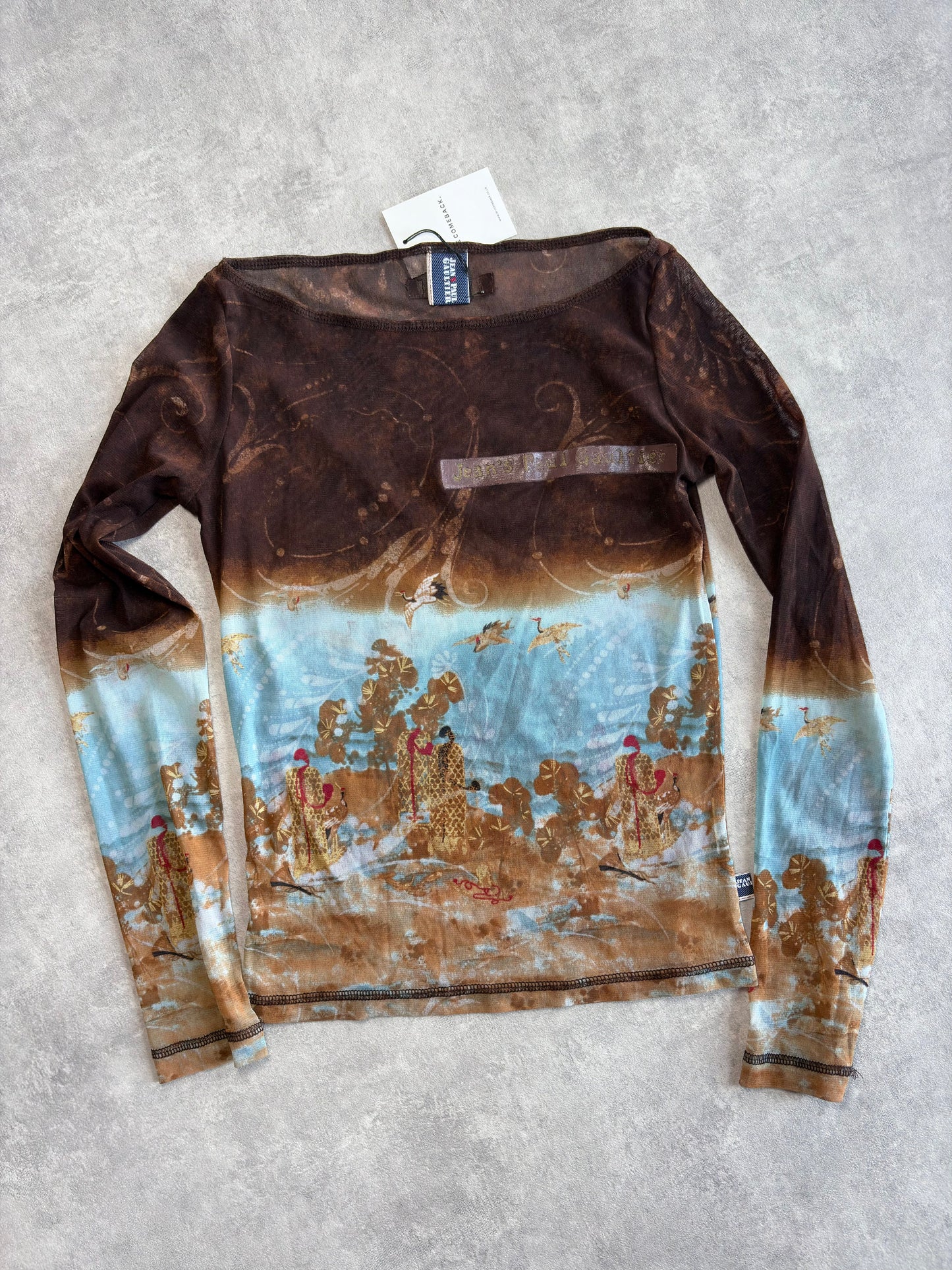 Jean Paul Gaultier Sheer Top