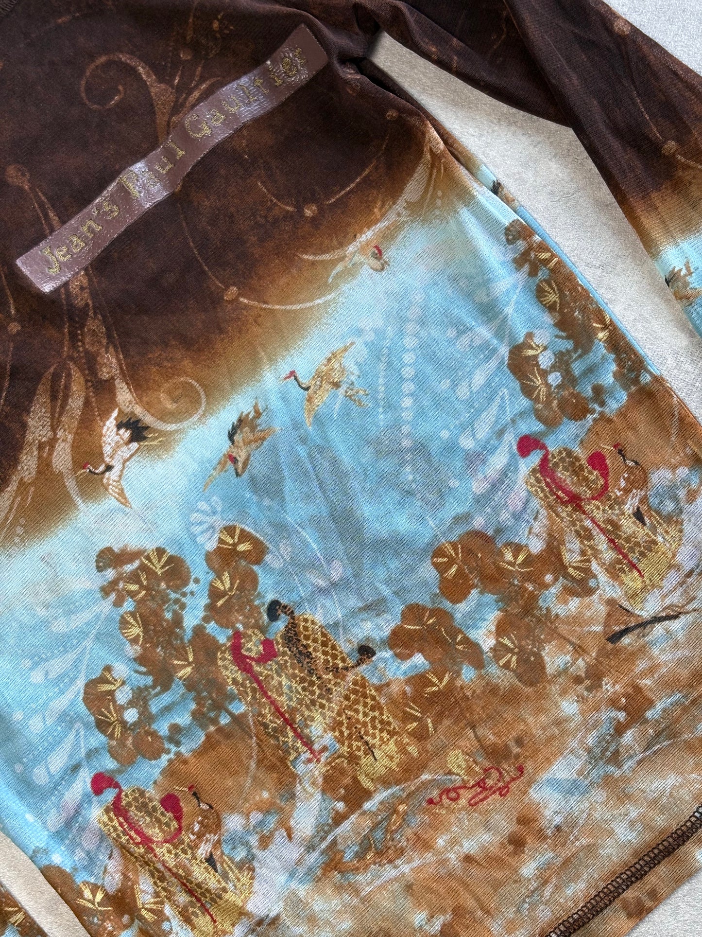 Jean Paul Gaultier Sheer Top