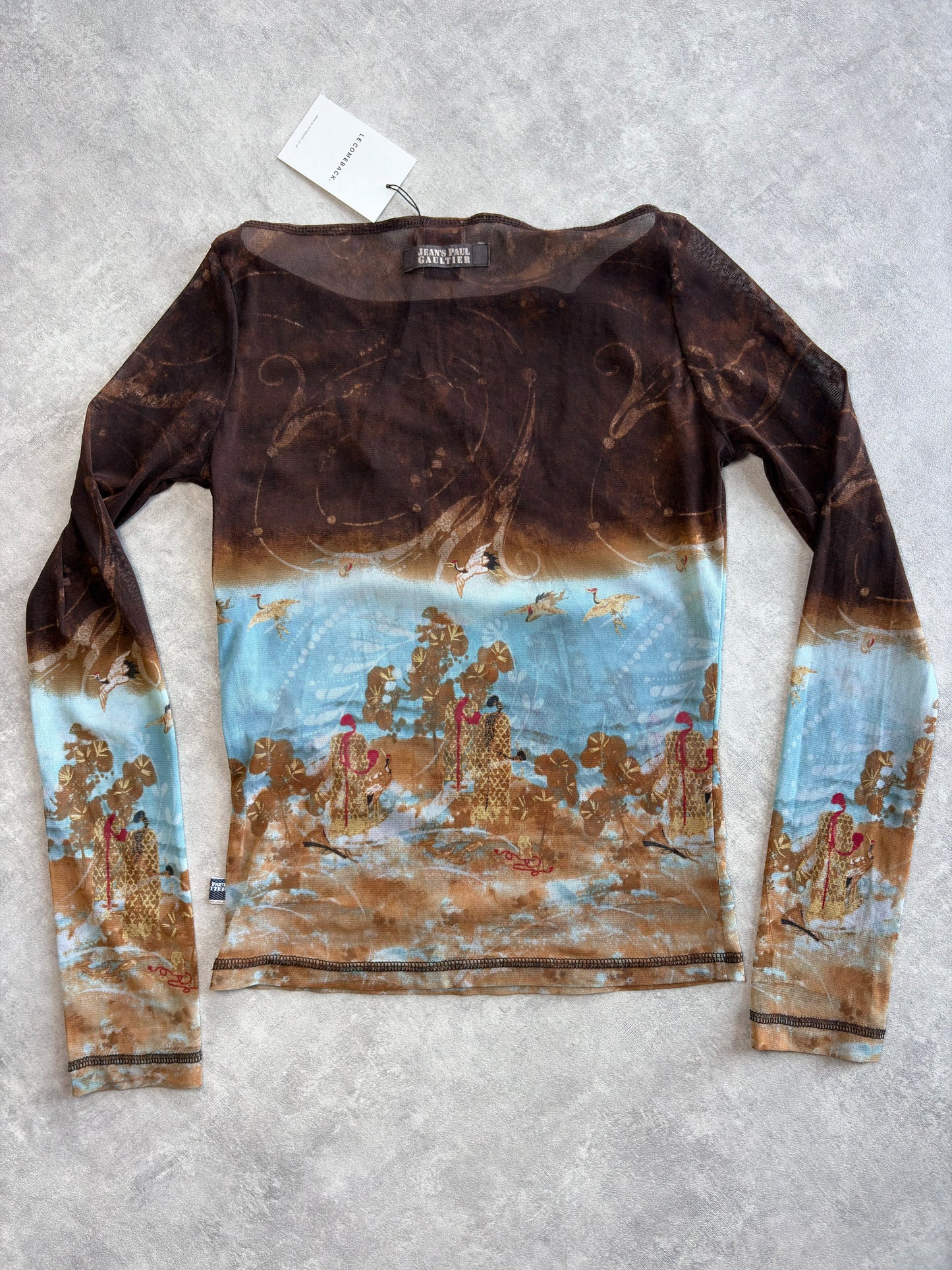 Jean Paul Gaultier Sheer Top
