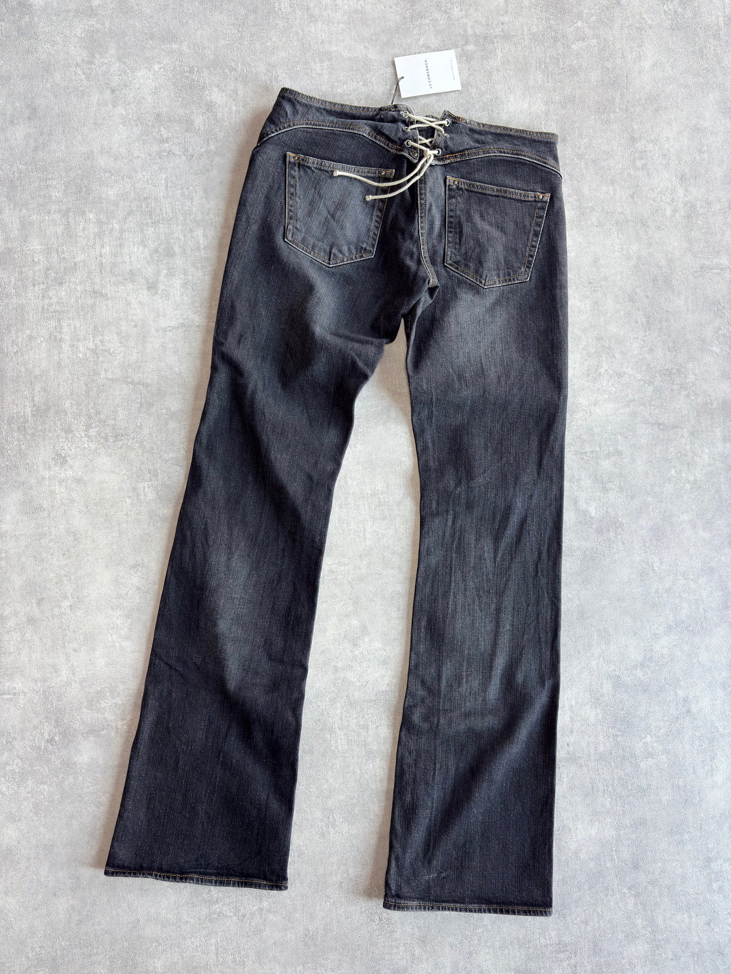 Cavalli Lace Up Back Jeans