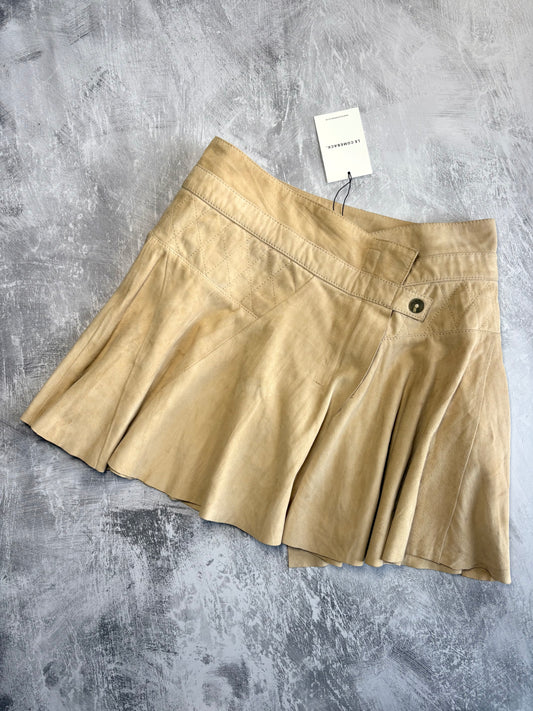 Cavalli Suede Wrap Skirt