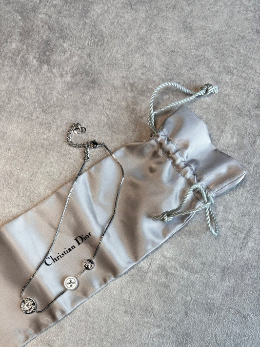 Dior Button Choker Necklace