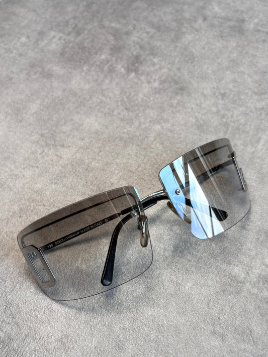 D&G Clear Rimless Sunglasses