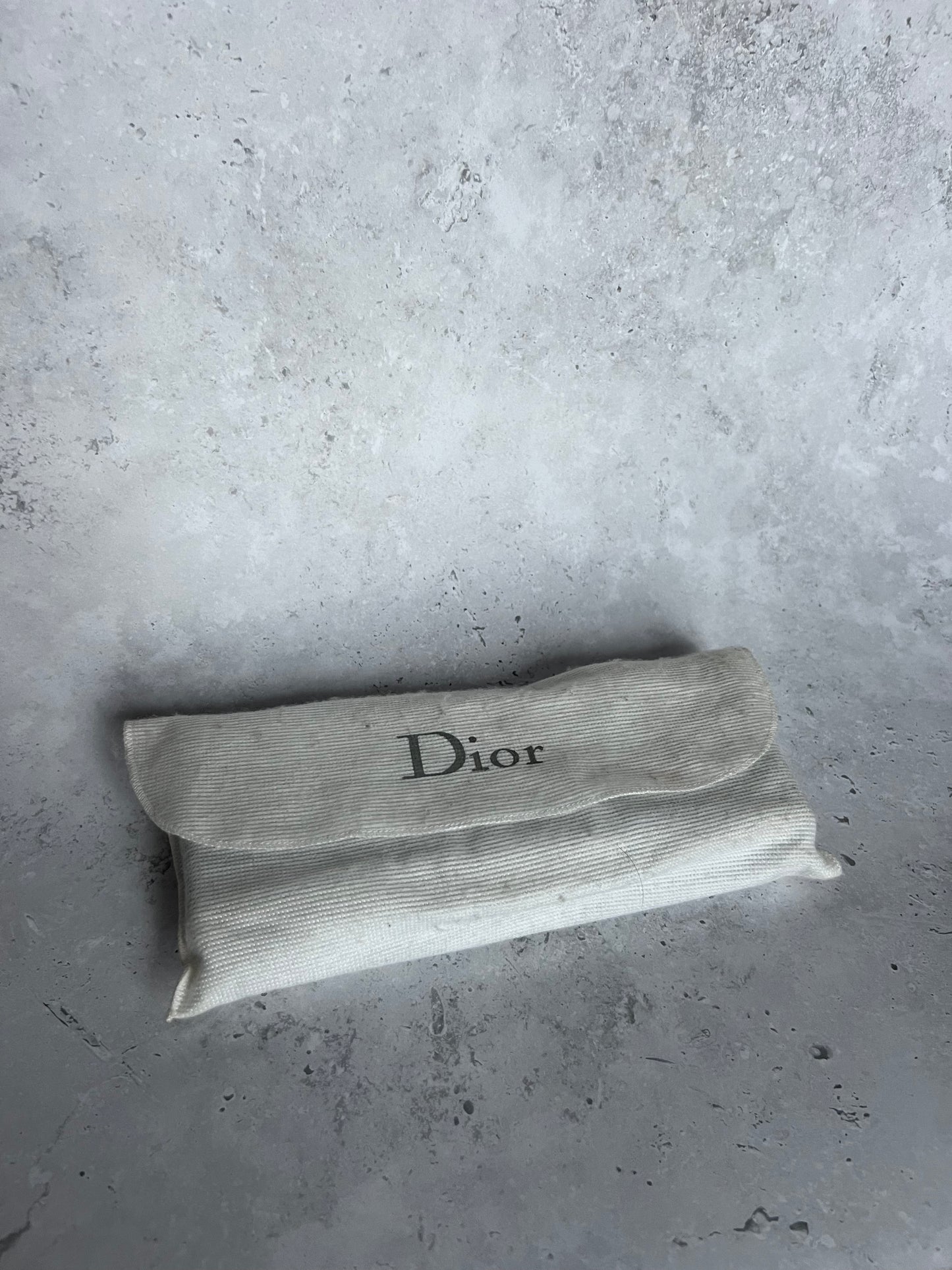 Dior Diamante Dog Tag Necklace