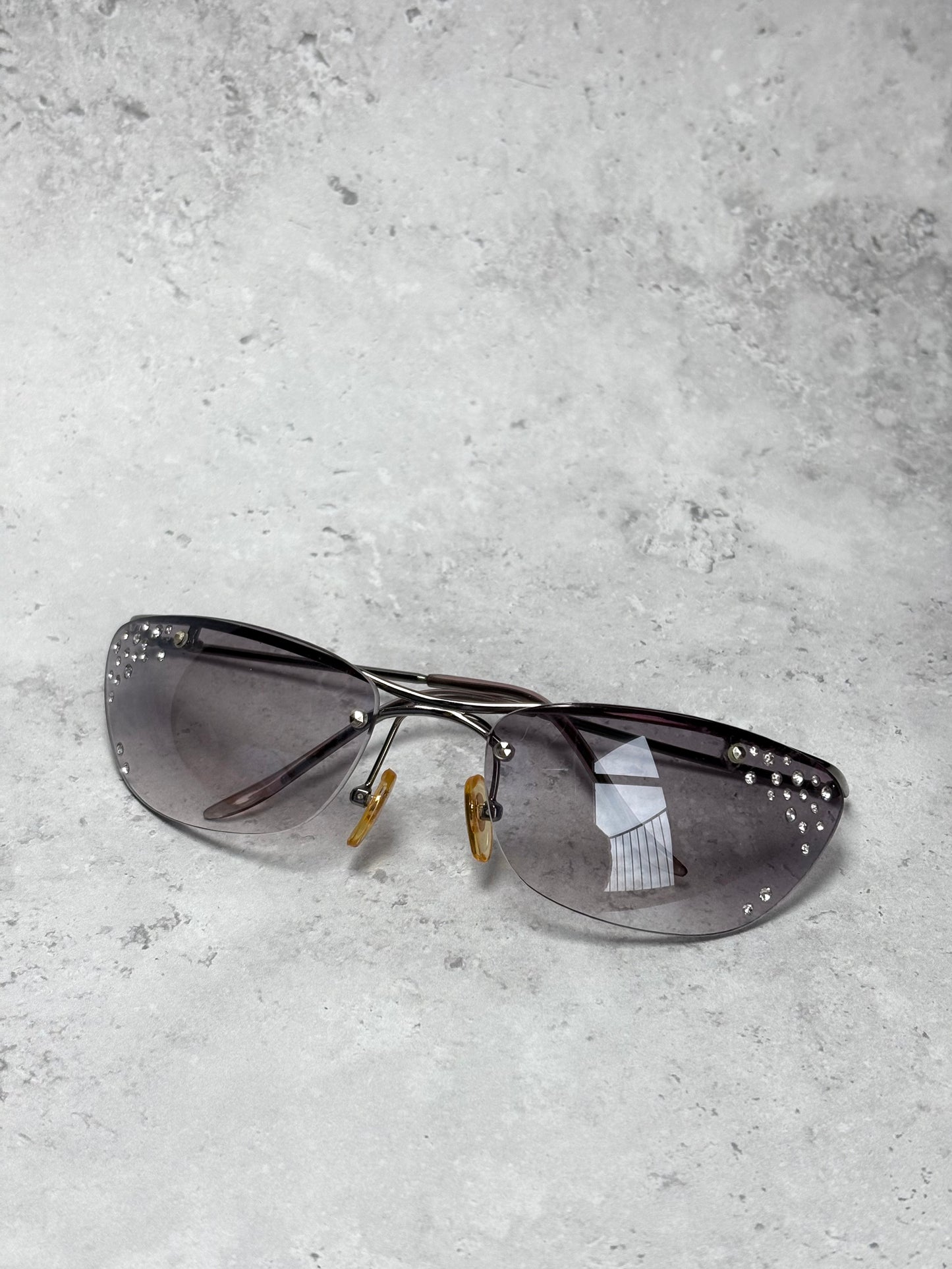 Dior Flash Diamante Sunglasses