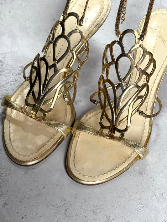 Giuseppe Zanotti Metal Detail Heels