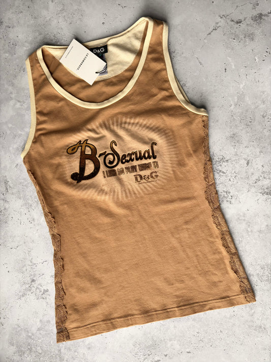 D&G B-Sexual Vest Top