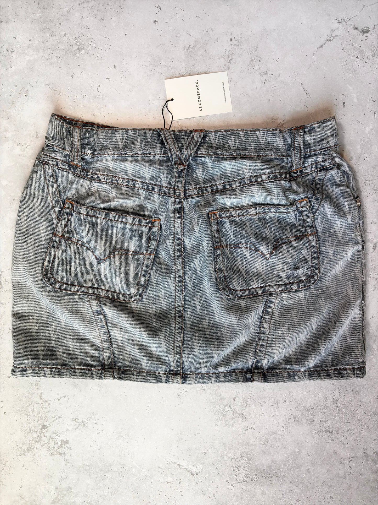 Versace Jeans Couture Denim Mini Skirt