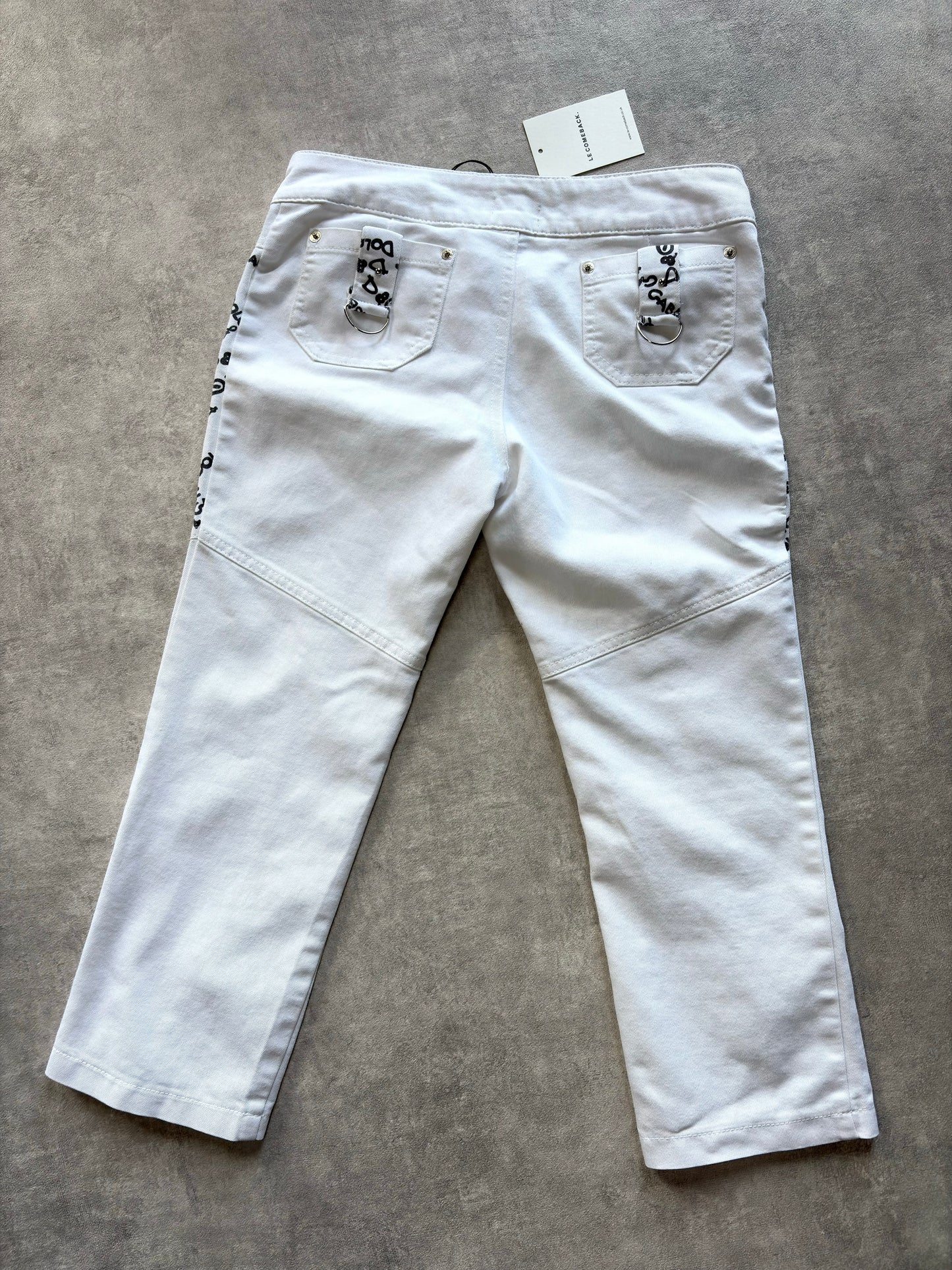D&G Graffiti Capri Pants