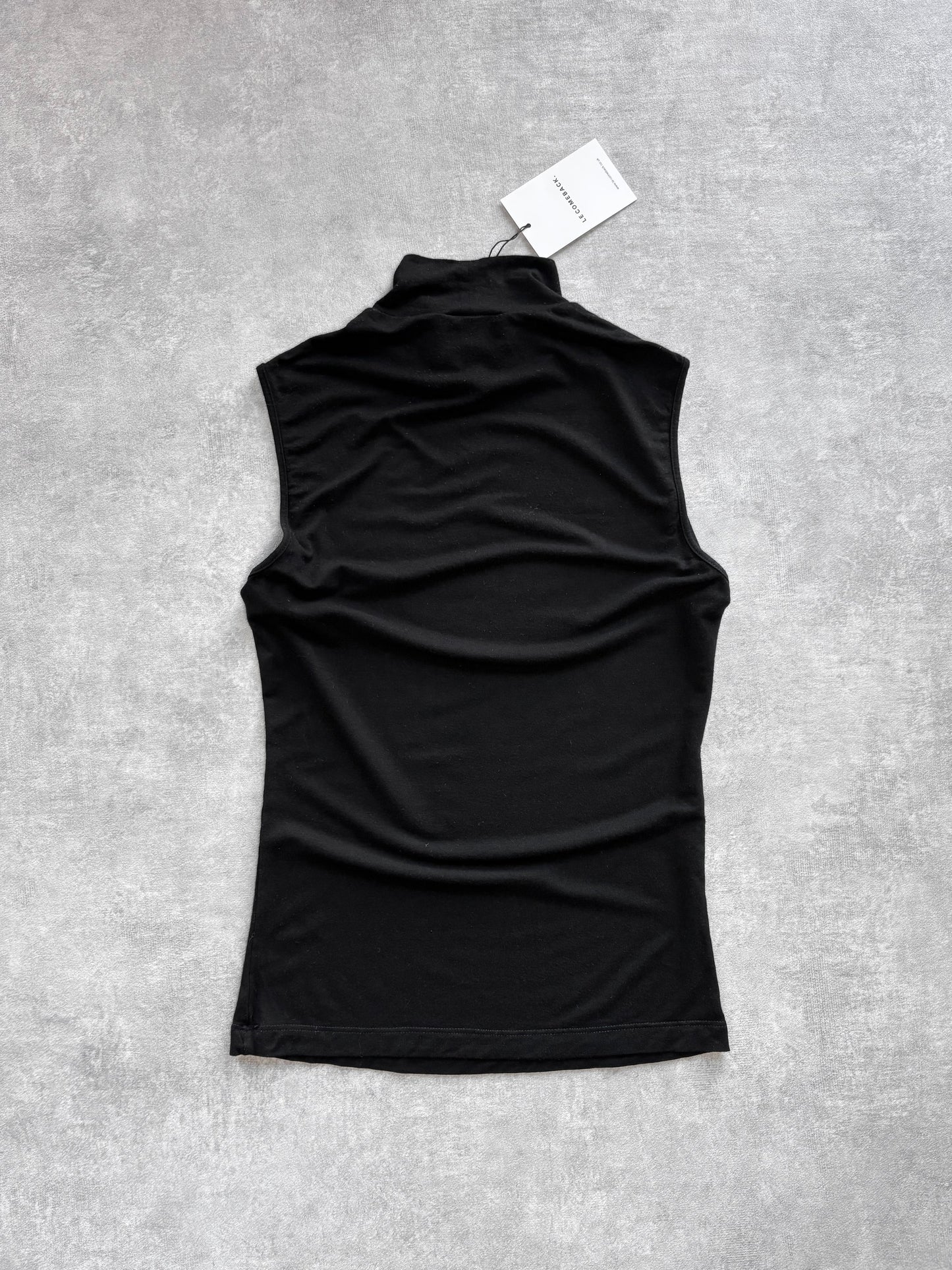 Versace Rhinestone High Neck Top