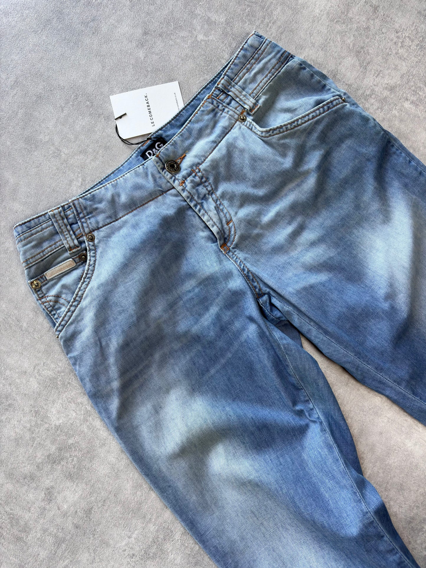 D&G Logo Jeans