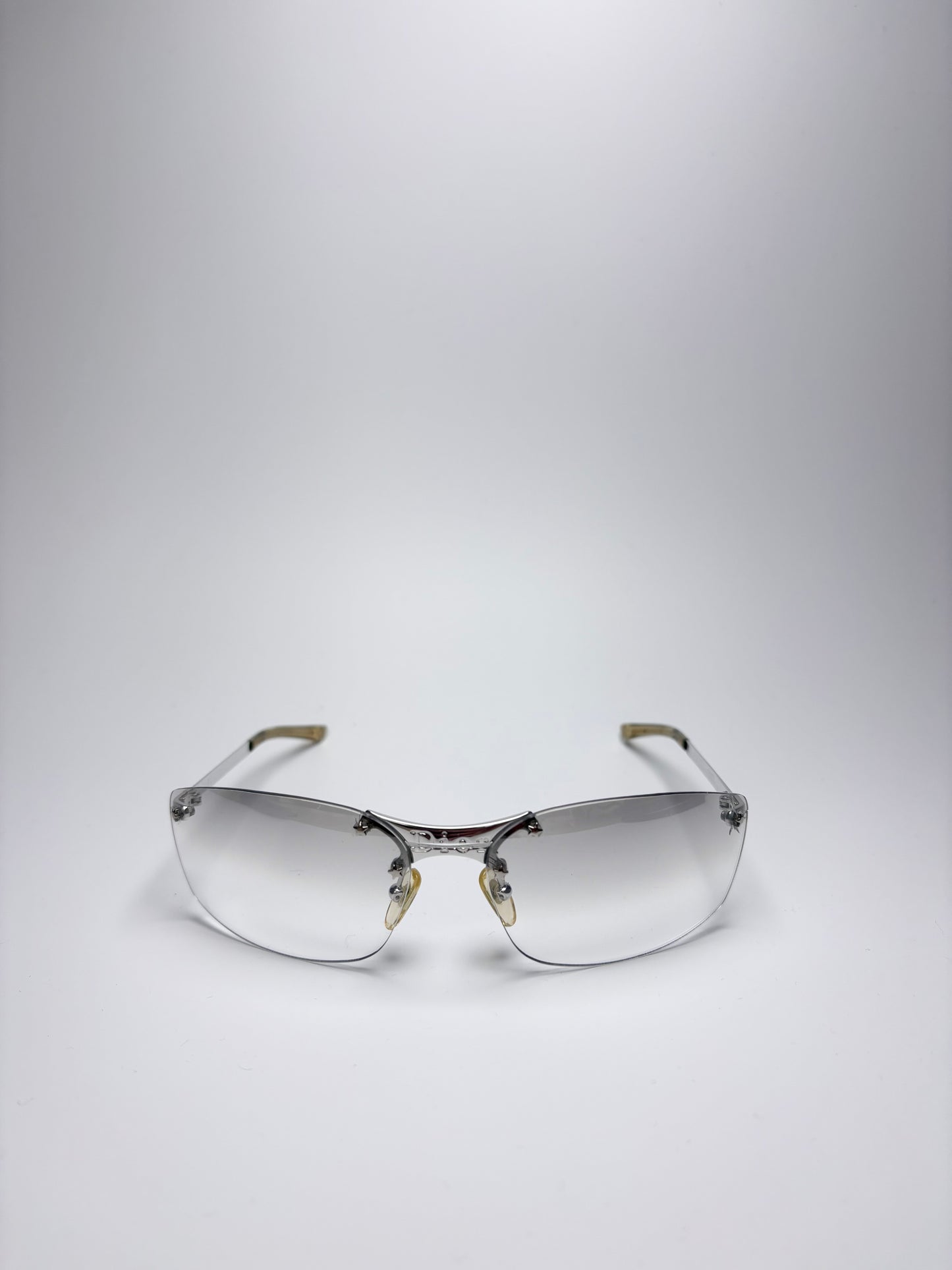 Dior Diorpop Clear Rimless Sunglasses