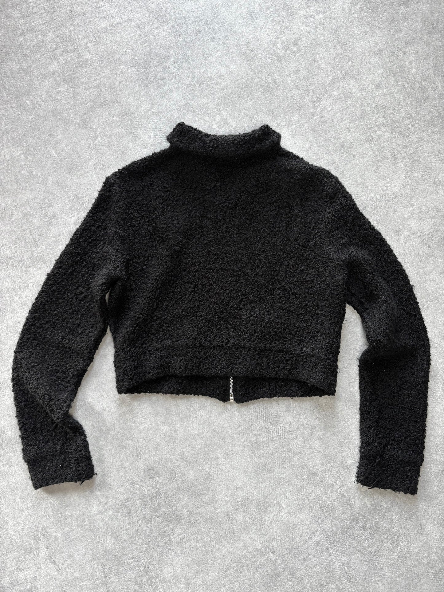 Versace Boucle Cropped Jacket