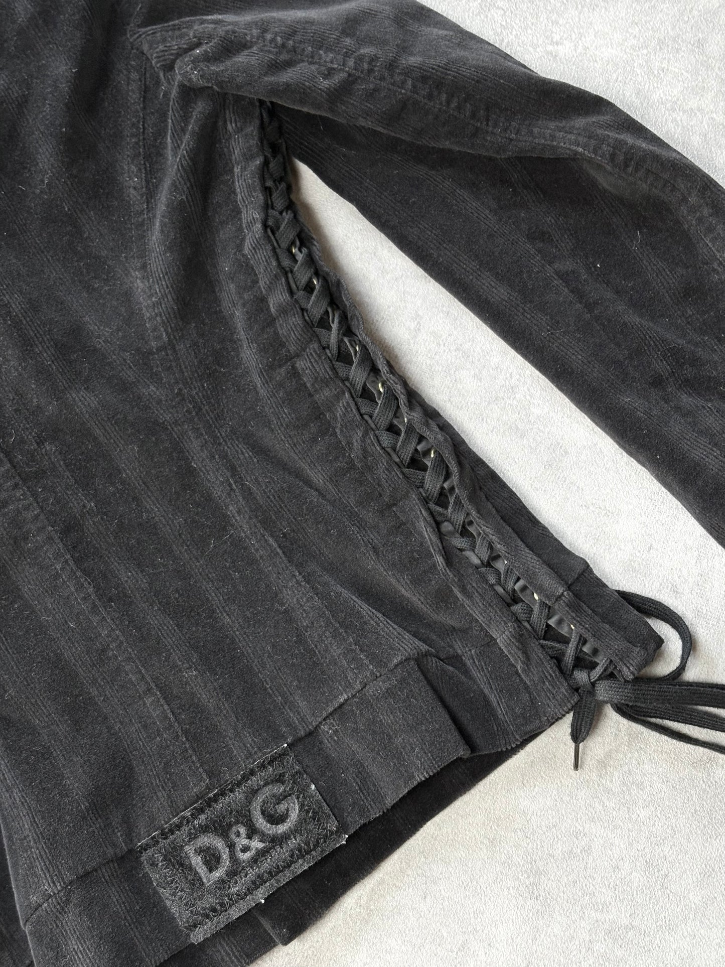 D&G Fur Corset Jacket