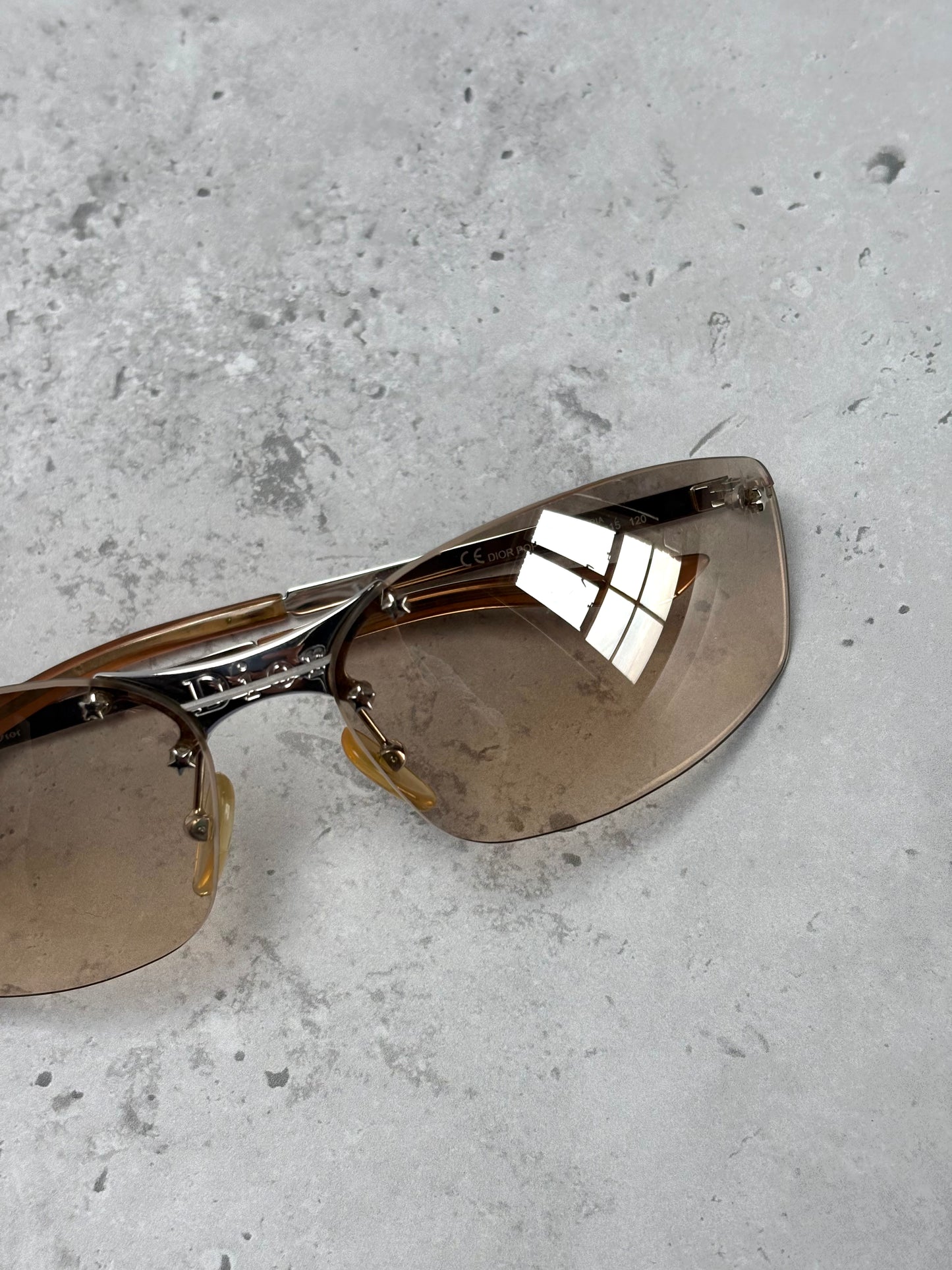 Dior Minipop Rimless Sunglasses