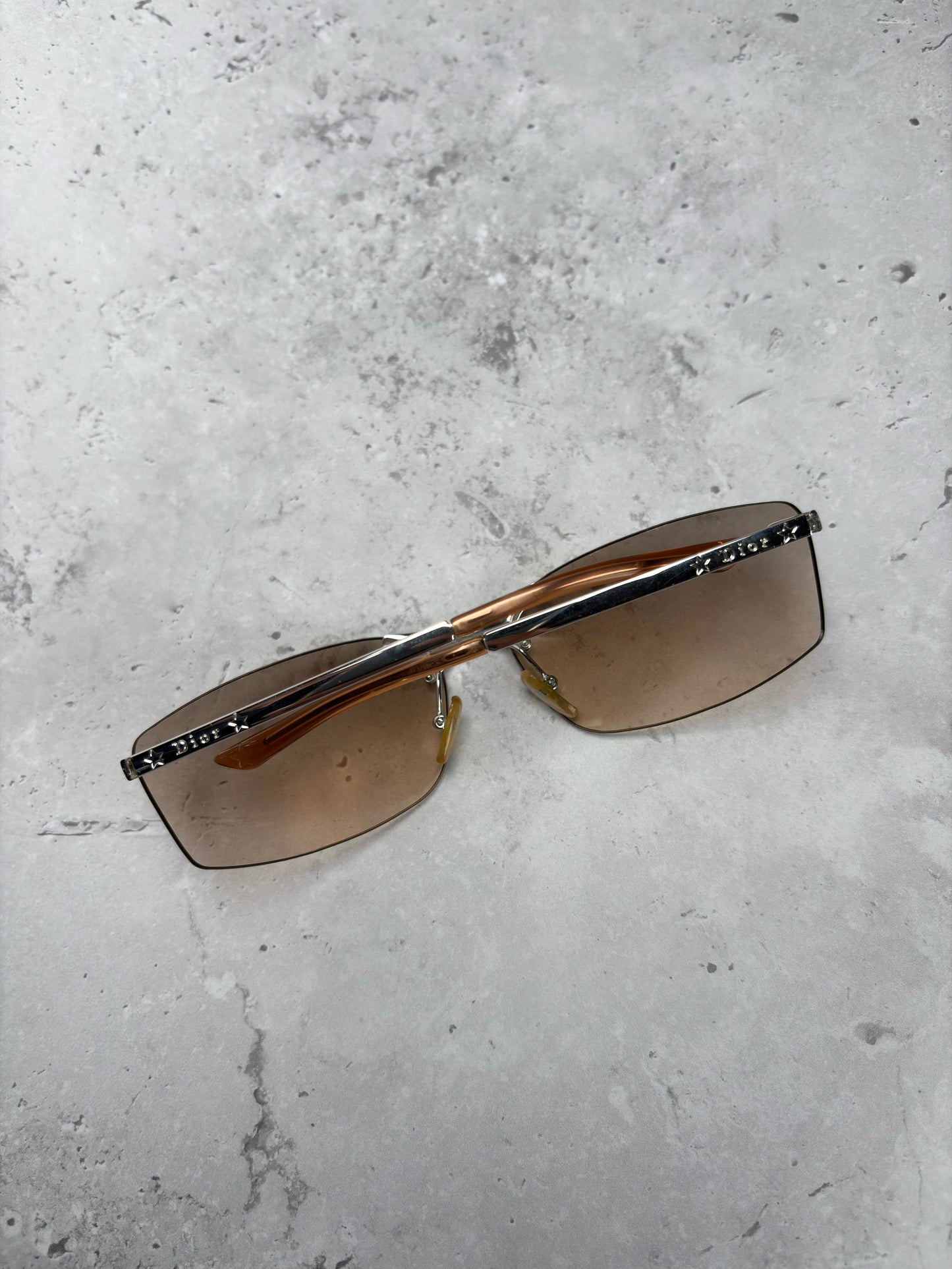 Dior Minipop Rimless Sunglasses