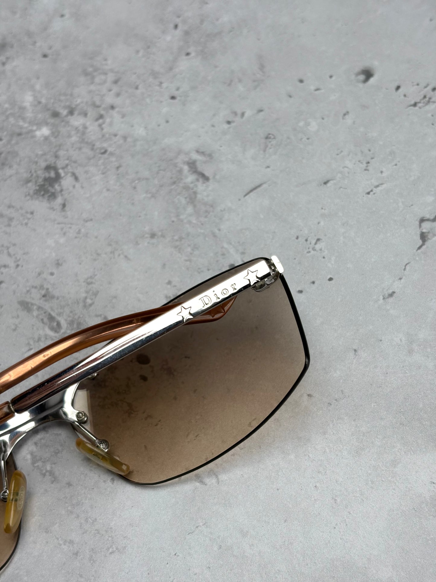 Dior Minipop Rimless Sunglasses