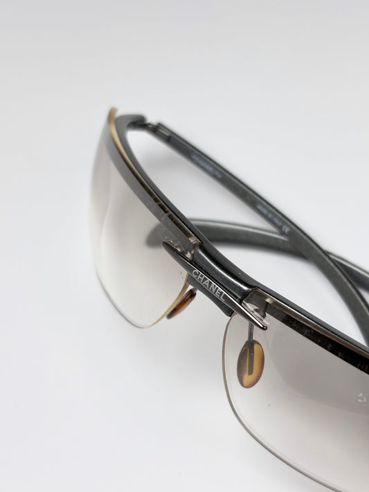 Chanel Clear Shield Sunglasses