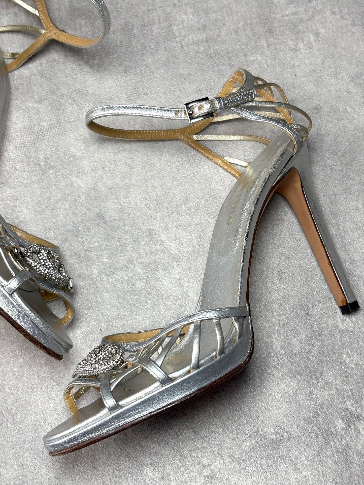 Valentino Garavani Silver Heels