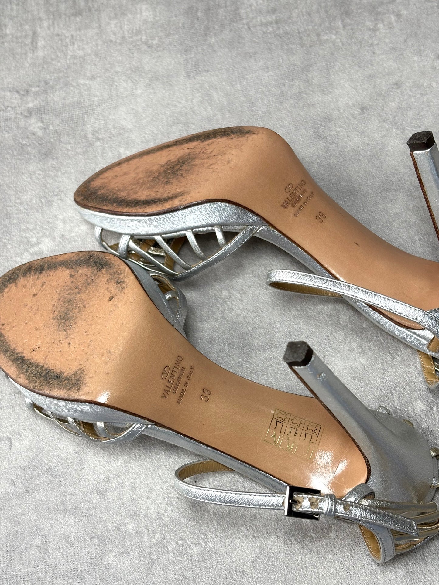 Valentino Garavani Silver Heels