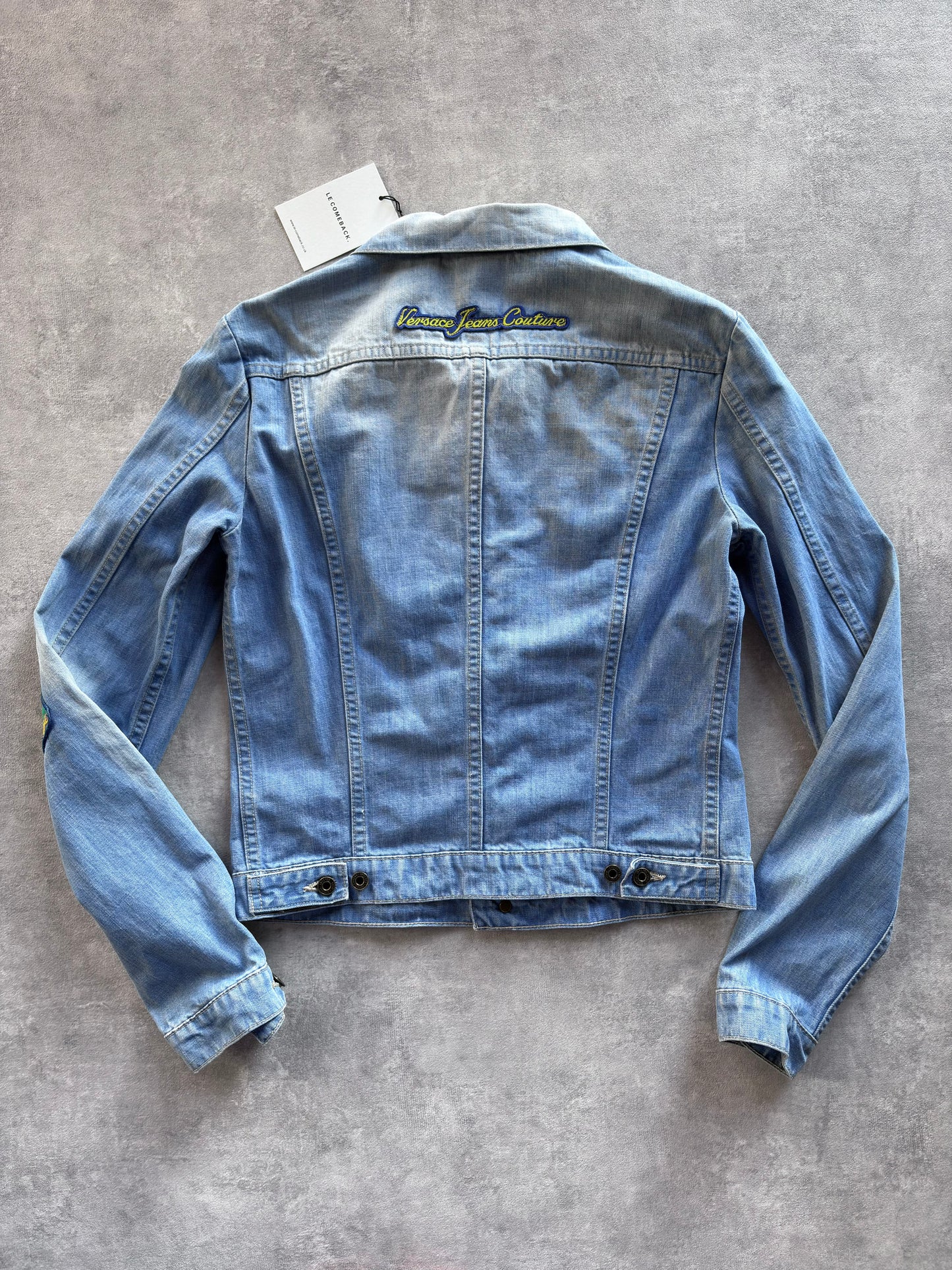 Versace Patch Denim Jacket